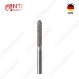  FG, Dia. Beveled Cylinder Bur - Mũi khoan kim cương hình trụ đầu vát - Vỉ 5 mũi 