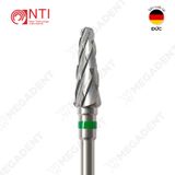  HP, Tungsten Carbide Special Acrylic Coarse Cross Cut - Mũi khoan mài nhựa thô,xanh lá - Hộp 1 mũi 