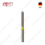  FG, Dia. Beveled Cylinder Bur - Mũi khoan kim cương hình trụ đầu vát - Vỉ 5 mũi 