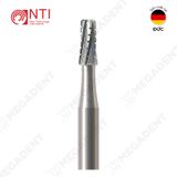  Tc. Tapered Fissure Bur - Mũi khoan thép cắt xương #701, #702, #703 - Vỉ 5 mũi 