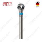  HP, Tungsten Carbide Standard Cross Cut - Mũi khoan thép mài nhựa tiêu chuẩn, xanh dương - Hộp 1 mũi 