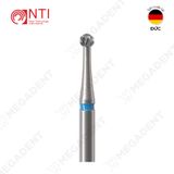  RA, Tc. Round, Cross Cut Bur - Mũi khoan thép nạo ngà đầu tròn - Vỉ 5 mũi 