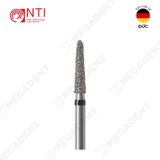  FG, Dia. Beveled Cylinder Bur - Mũi khoan kim cương hình trụ đầu vát - Vỉ 5 mũi 