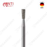  FG, Dia. Long Inverted Cone Bur - Mũi khoan kim cương hình nón ngược dài - Vỉ 5 mũi 