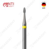  HP, Tungsten Carbide Super Fine Cross Cut - Mũi khoan thép mài labo siêu mịn, màu vàng - Hộp 1 mũi 