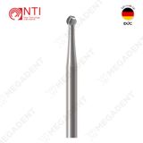  Tc. Round Bur - Mũi khoan thép đầu tròn - Vỉ 5 mũi 