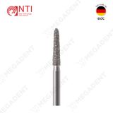  FG, Dia. Beveled Cylinder Bur - Mũi khoan kim cương hình trụ đầu vát - Vỉ 5 mũi 