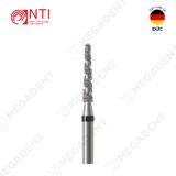  FG, Dia. Flat End Taper Bur - Mũi khoan kim cương hình trụ thuôn đầu bằng ngắn - Vỉ 5 mũi 