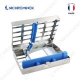 Photo Cassette Kit (18x15x4.7 cm)- Bộ gương chỉnh nha - Bộ gồm gương + hộp đựng 