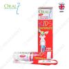  Kids Toothpaste - Kem đánh răng trẻ em nuốt được, vị trái cây (cho bé từ 3-12 tuổi) - Tuýp dung tích 50ml 