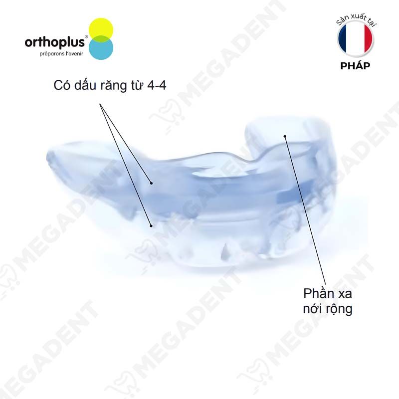  EF Guide evolution - Khí cụ chức năng hạng I, 11-15 tuổi - màu trắng trong- Hộp 1 cái 