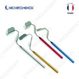  Paire Of Tongue Protector - Cặp bảo vệ lưỡi và má có tay cầm - Túi 1 cái 