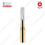  Transmetal Cylinder Bur - Mũi khoan cắt kim loại trục đầu tròn - Vỉ 5 mũi 