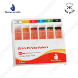  Bio GP Point Taper 2% ISO Slide box - Côn chính Sure-endo Gutta percha points - Hộp 120 cây 