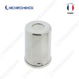  Stainless Steel Cotton Holder - Hộp đựng bông gòn - Túi 1 cái 