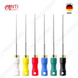  K-files Instrument Full Kit - Hộp trâm tay nong ống tủy, thiết diện vuông đủ số - Vỉ 6 mũi 