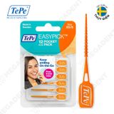 EasyPick - Tăm chải kẽ răng cam XS-S - Vỉ 12 cái 