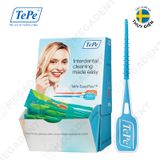  EasyPick - Tăm chải kẽ răng xanh da trời M/L - Hộp 200 cây 