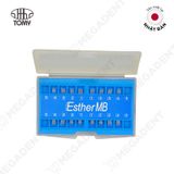  Esther MB - Bộ mắc cài composite hệ Roth rãnh kim loại - Bộ 