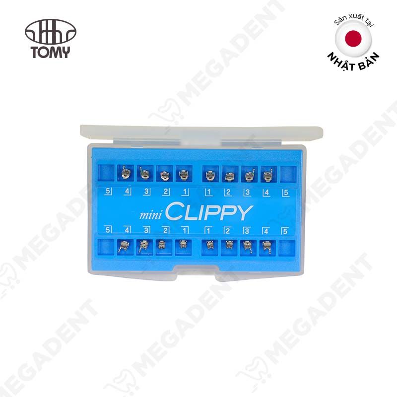  MiniClippy - Bộ mắc cài kim loại tự buộc - Bộ 16 cái 