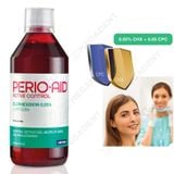  Active Control - Nước súc miệng diệt khuẩn, loại bỏ mảng bám, viêm nướu dùng hằng ngày có hương (không cồn) - Chai 500ml 