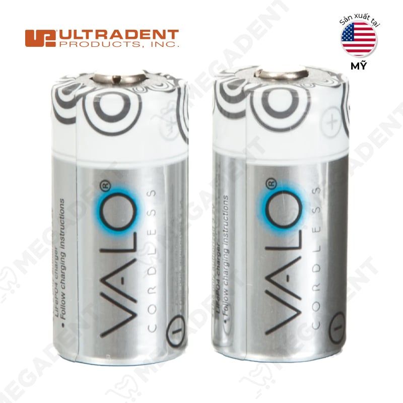  Valo Cordless Batteries (Re-Chargeable) - Pin đèn trám- Cái 