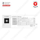  Zekrya Extra-Long Tapered Surgery Bur - Mũi khoan thép phẫu thuật - Vỉ 5 mũi 