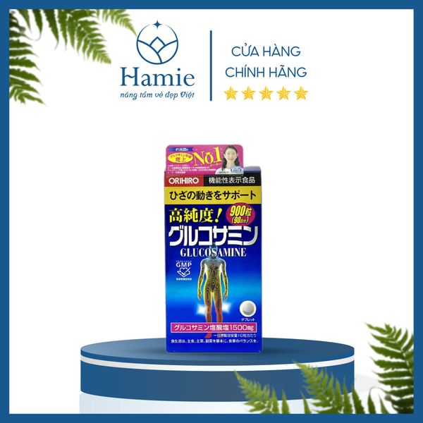 Glucosamine Orihiro 1500mg Nhật Bản Viên Uống Bổ Xương Khớp Glucosamine 900 viên
