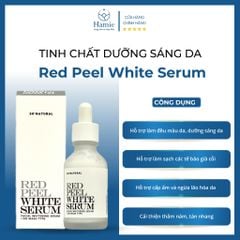 Tinh Chất Dưỡng Trắng Da So Natural Red Peel White Serum 35ml Hàn Quốc