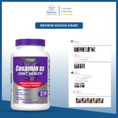 Bổ Khớp Cosamin DS With Glucosamine & Chondroitin Nutramax 210 Viên Mỹ
