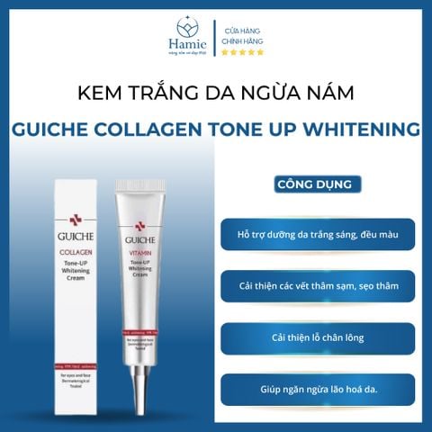 Kem Đặc Trị Nám Guiche Collagen Tone Up Whitening 35ml Hàn Quốc