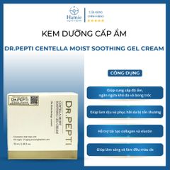 Dr.Pepti Kem Dưỡng Cấp Ẩm Centella Moist Soothing Gel Cream 70ml Hàn Quốc