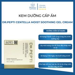 Dr.Pepti Kem Dưỡng Cấp Ẩm Centella Moist Soothing Gel Cream 70ml Hàn Quốc