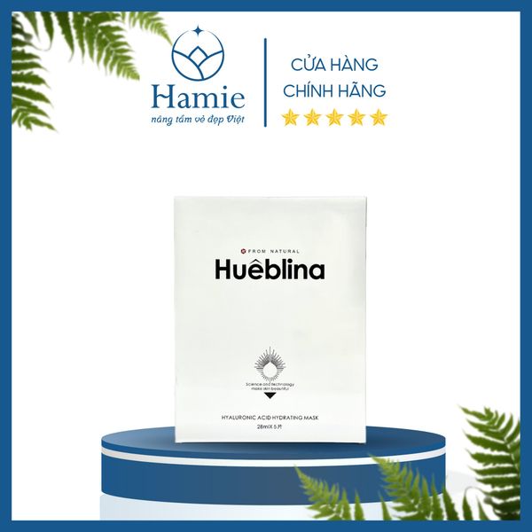 Mặt Nạ Huêblina Hyaluronic Acid Hydrating Mask 28ml x 5 Miếng Trung Quốc