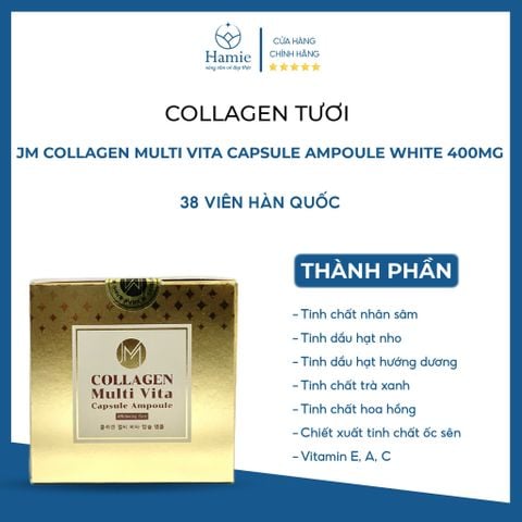 Collagen Multi Vita 38 viên Ampoule 400mg Hàn Quốc 38 Viên