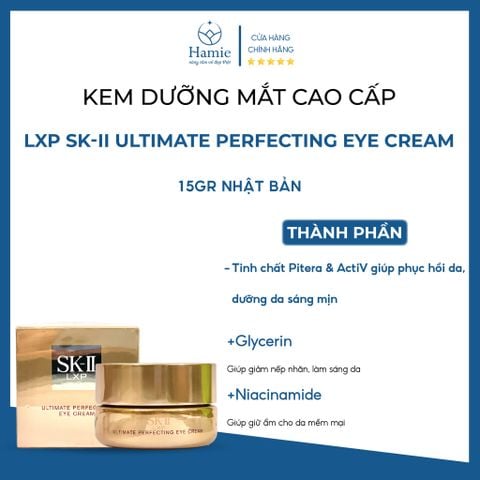 Kem Mắt SK II LXP Ultimate Giảm Nếp Nhăn 15gr Nhật Bản
