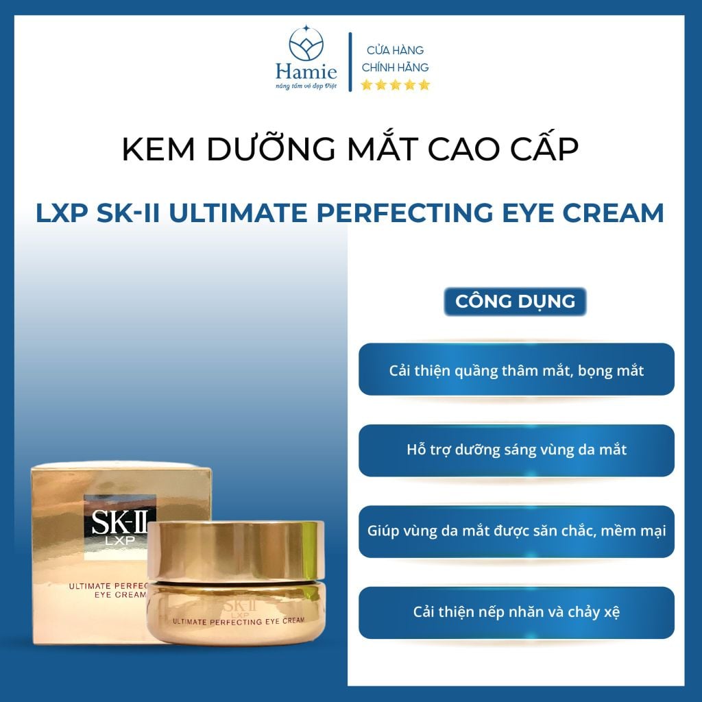 Kem Mắt SK II LXP Ultimate Giảm Nếp Nhăn 15gr Nhật Bản