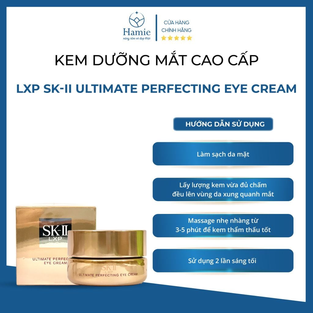 Kem Mắt SK II LXP Ultimate Giảm Nếp Nhăn 15gr Nhật Bản