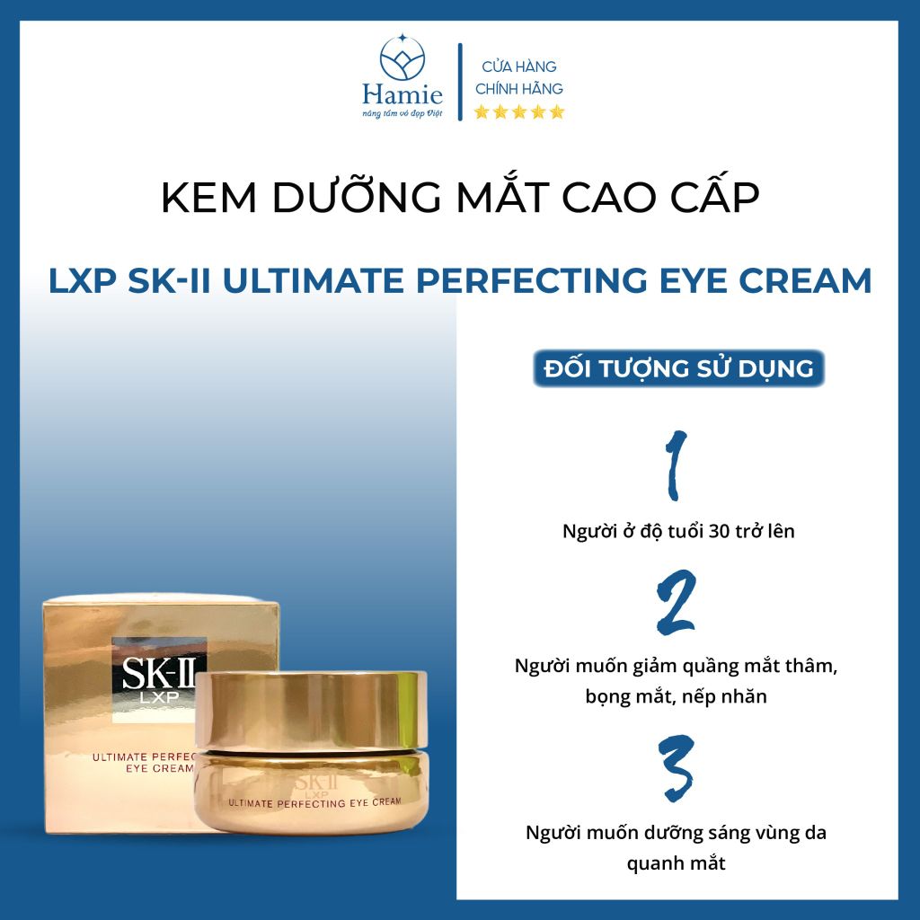 Kem Mắt SK II LXP Ultimate Giảm Nếp Nhăn 15gr Nhật Bản