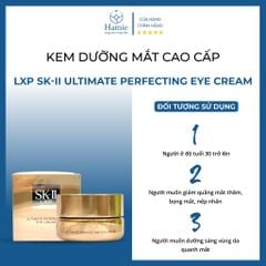 Kem Mắt SK II LXP Ultimate Giảm Nếp Nhăn 15gr Nhật Bản