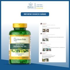 Tinh Dầu Hoa Anh Thảo Evening Primrose Oil  1300mg 120 Viên Mỹ