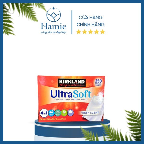 Giấy Thơm Kirkland Ultra Soft 250 Tờ Signature 2 Hộp Mỹ