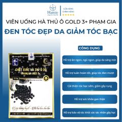 Viên Uống Tóc Bạc Hà Thủ Ô Đỏ Đen Tóc Đẹp Da 554gr Việt Nam