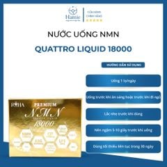 NMN dạng nước Quattro Liquid 18000 30ml x 10 Lọ Nhật Bản