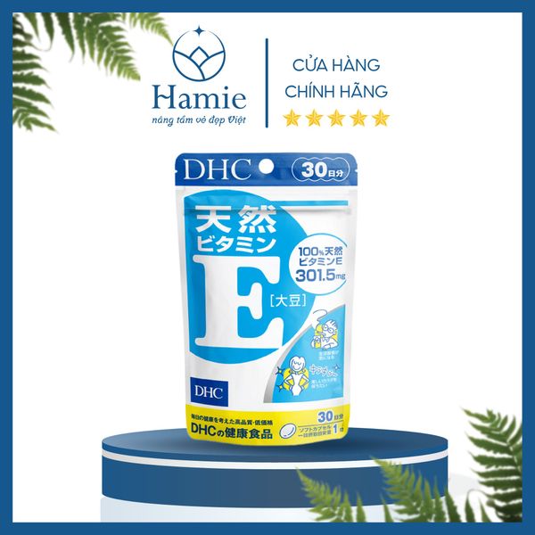 Vitamin E DHC Viên Uống Bổ Sung 60 Viên Nhật Bản