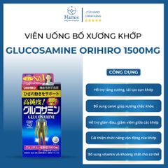Glucosamine Orihiro 1500mg Nhật Bản Viên Uống Bổ Xương Khớp Glucosamine 900 viên