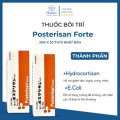 Kem bôi trĩ Posterisan Forte 2gr x 50 Tuýp Nhật Bản