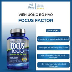 Bổ Não Focus Factor 180 Viên Nutrition For The Brain Mỹ