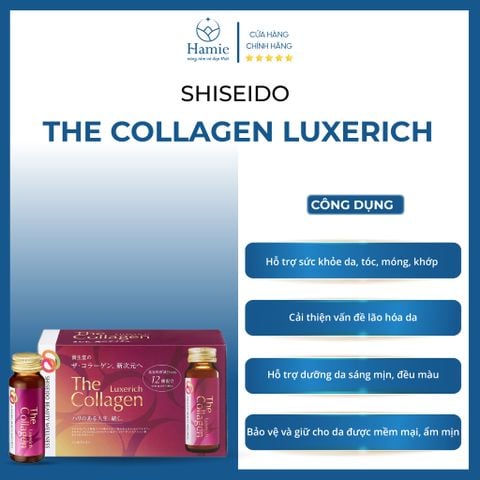 Nước Uống Collagen Luxerich 50ml x 10 Lọ Nhật Bản