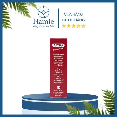 Ajona Kem Đánh Răng Giúp làm sạch cao răng, trắng răng Đức 25ml